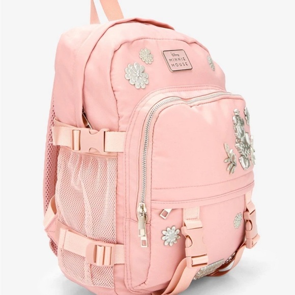 NWT 💎 Disney Pink Floral Backpack - Picture 2 of 5